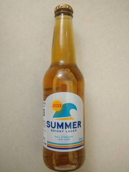 XXXX Summer Bright Lager